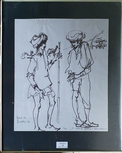 null ARDISSONE Yolande, née en 1927

Étude de personnages, foire de Poushkan, 1987

dessin...