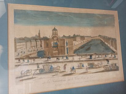 null Optical view

The Samaritaine on the Pont-Neuf in Paris

Watercolor engraving,...