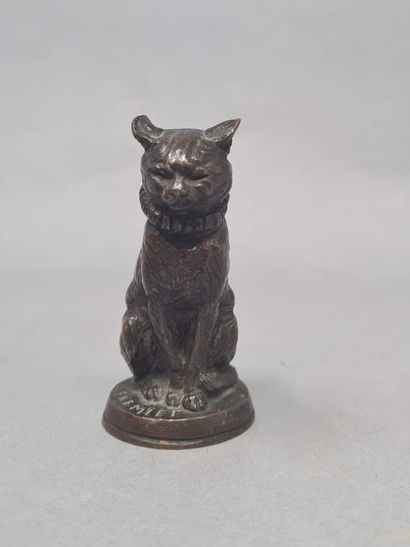 null FREMIET Emmanuel, after

Cat with a collar

Bronze with light brown patina,...