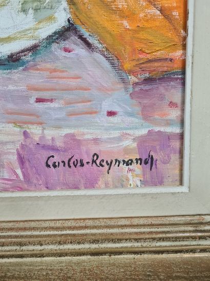 null CARLOS-REYMOND, 1884-1970,

Matinée à la Martoune,

huile sur toile, signée...