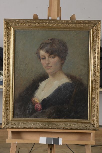null LAISSEMENT Henri Adolphe, 1854-1921

Young woman with a flowery bodice

oil...