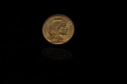 Pièce en or de 20 francs Coq 1901.

1901...