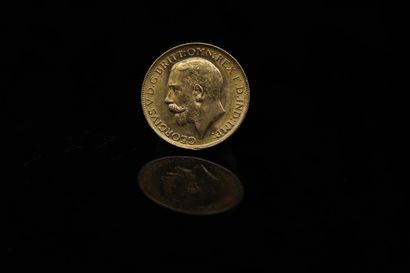 Pièce en or de 1 souverain George V 1925...