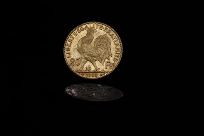 null Gold coin of 20 francs Coq 1909.

1909 (x 1)



Weight : 6.45 g - VG.
