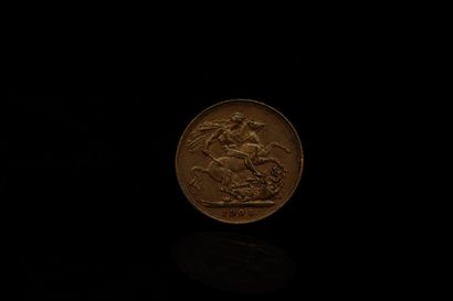 null Gold coin of 1 sovereign Edward VII.

1904 (x 1).



Weight : 7.99 g.