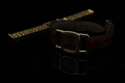 null BAUME & MERCIER - MELLERIO

Ladies' wristwatch in 18k (750) yellow gold, gold...