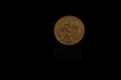 null Gold coin of 20 francs Coq 1901.

1901 (x 1)



Weight : 6.45 g - VG to TTB...