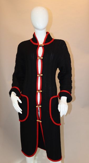 null [ANONYME - SAINT LAURENT Rive Gauche]

Circa 1980 



Importante veste bicolore...