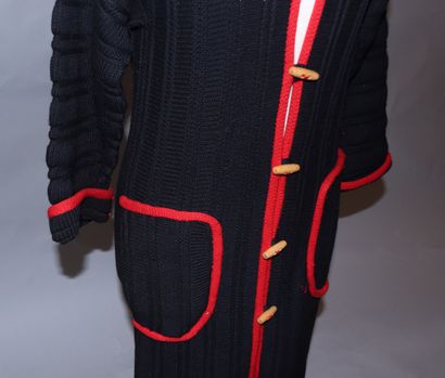null [ANONYME - SAINT LAURENT Rive Gauche]

Circa 1980 



Importante veste bicolore...