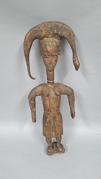 null ADJA ou FON, Bénin,

Grande et ancienne statue de MAMIE WATA, déesse de l'eau...