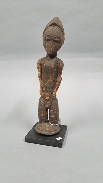 null BAOULE, Côte d'Ivoire,

Statuette masculine « asie usu », base ronde, patine...