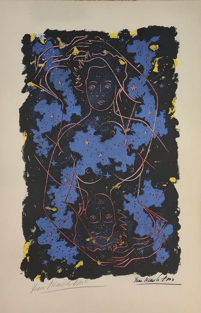 null PICART LE DOUX Jean (1902-1982)

Zodiac

Lithograph in colors, signed in the...
