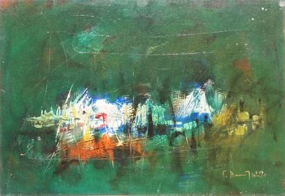 null VAKIRTZIS Georges, 1923-1988

Untitled with green background, 1980

oil on canvas

signed...