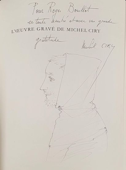 null CIRY Michel - l'oeuvre gravé 3 vol. 1949-1954, Paris, La bibliothèque des Arts,...