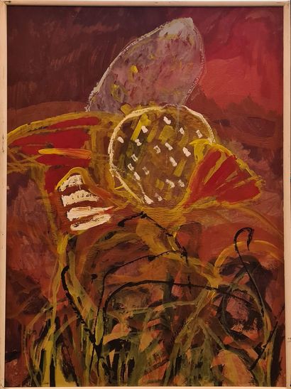 null ROUMELIOTIS Iordanis, 20th century

Composition with flowers

Painting on isorel,...