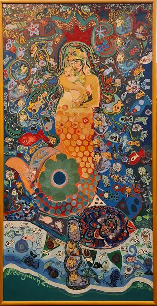 null GESTHIMANI S.

The Queen of Mermaids

Mixed media, painting and collage on canvas,...