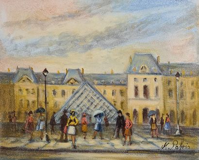 null PABOIS Michel (born in 1939)

The Institute - The Madeleine - The Pyramid -...