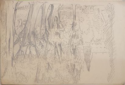 null GOULINAT Jean Gabriel (1883-1972)

Paysage (3) - étude de roches - étude d'arbre...