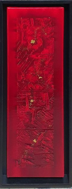 null NADAL André, born in 1952,

ORR 150906,

oil and gold leaf on canvas, signed...