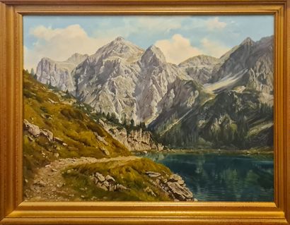 null FERBUS Rudolf (born 1929)

Tappenkarsee (mountain lake in the eastern Alps),...