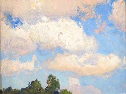 null TKATCHENKO Michaïl, 1860-1919

Étude de ciel

huile sur panneau, non signé

19...