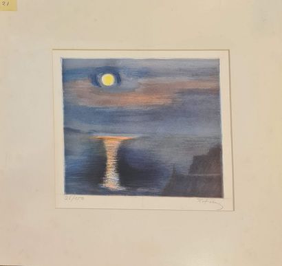 null TETSIS Panayiotis (1925-2016)

Sunset 

Lithograph signed lower right, No. 26/150...