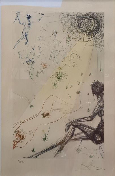 null DALI Salvador, after

The flock of sheep 

Lithograph, signed lower right in...