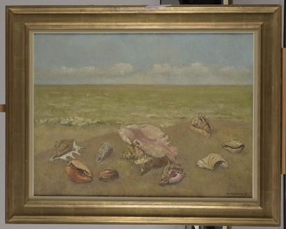 null VAN MELKEBEKE Jacques, 1904-1983

La dune aux coquillages, 1945

huile sur toile...