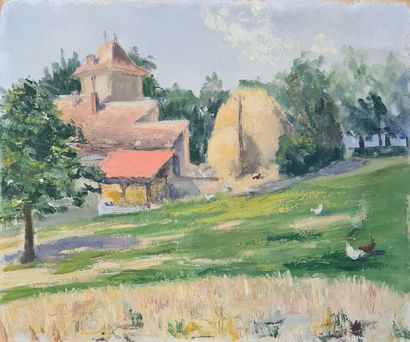 null FERRANT BOURGEOIS Jeannine (XX-XXI)

The rest - landscape - meadow with chickens...