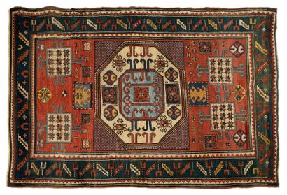 Carpet KARATCHOFF (Caucasus-Armenia), end...