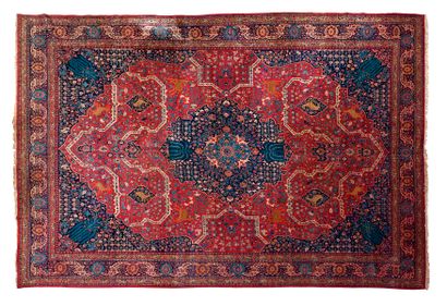 null Important and magnificent carpet TABRIZ (Persia), end of the 19th century
Dimensions...