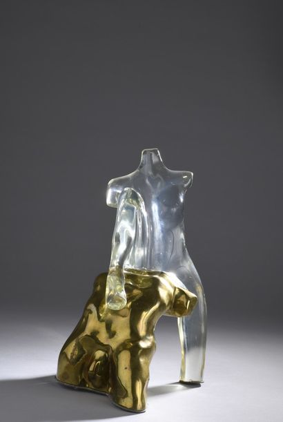 null FORTI Max, né en 1937

Couple, V-X-86

sculpture bipartite en bronze doré et...