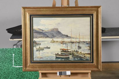 null VILLON Eugène, 1879-1951

Port de Monte-Carlo

aquarelle et gouache (quelques...