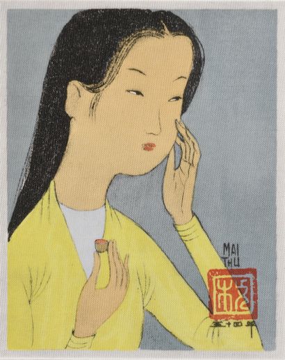 null MAI THU, 1906-1980

Poème sur soie, 1961

poèmes de Pham Van Ky, illustrés de...