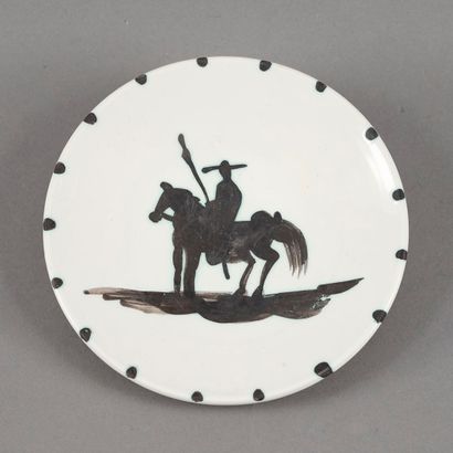 null PICASSO Pablo, 1881-1973

Picador, 1952

plate in white glazed earthenware with...