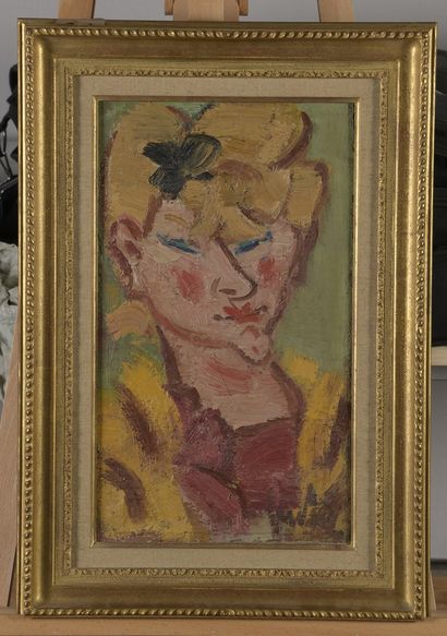 null GEN PAUL, 1895-1975

Portrait de Marcelle, 1945

huile sur toile (bordures refaites,...