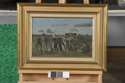 null OUDOT Roland, 1897-1981

In the fields

oil on panel

signed lower left

27...