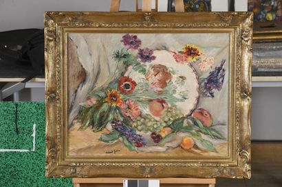 null GUINO Richard, 1890-1973

Fleurs et fruits

huile sur papier marouflé sur toile

cachet...