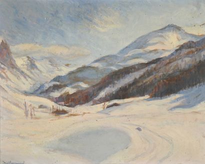 null COMMUNAL Jean, 1911-1982

Matinée près de Val d’Isère, Savoie, mars 1943

huile...