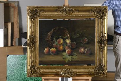 null OLIVE Jean-Baptiste, 1848-1936

The basket of peaches

oil on canvas (small...