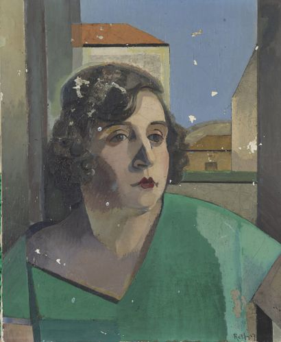 null RETH Alfred, 1884-1966

Portrait of Madeleine Guyot, 1927

oil and gouache on...