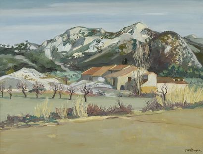 null BRAYER Yves, 1907-1990

Landscape of Provence, circa 1955

oil on canvas

signed...