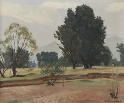 null EHLINGER Maurice, 1896-1981

Paysage aux arbres

huile sur toile

signée en...