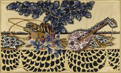 null LURÇAT Jean, 1892-1966

The mandolin

Aubusson tapestry, published by the Tabard...