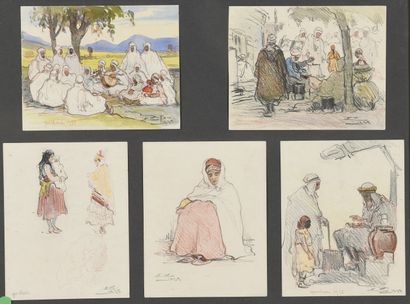 null VILLON Eugène, 1879-1951

Étude d’orientaux, 1935

5 dessins aux crayons de...