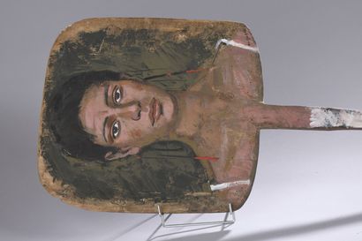 null KATZOURAKIS Kiriakos, 1944-2021

Bust of a woman

painting on a wooden bread...