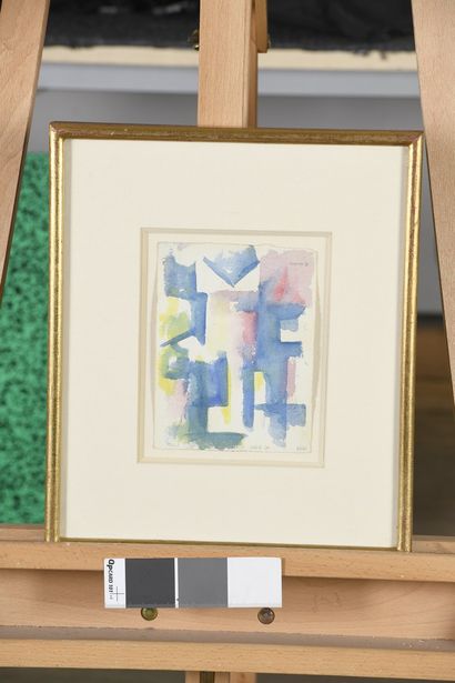 null XCERON Jean, 1890-1967

Composition n°344, 1950

watercolor on paper (some fading)

signed...