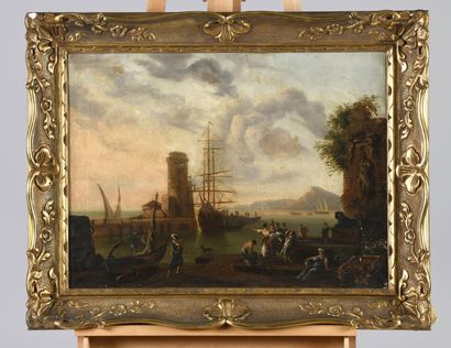 null VERNET Claude - Joseph (Continuation of) 

1714 - 1789



1 - View of a port

Oil...