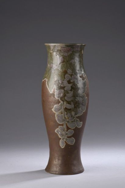 null Emile DECOEUR (1876 - 1953) &Edmond LACHENAL (1855 - 1948)

Ceramic vase with...