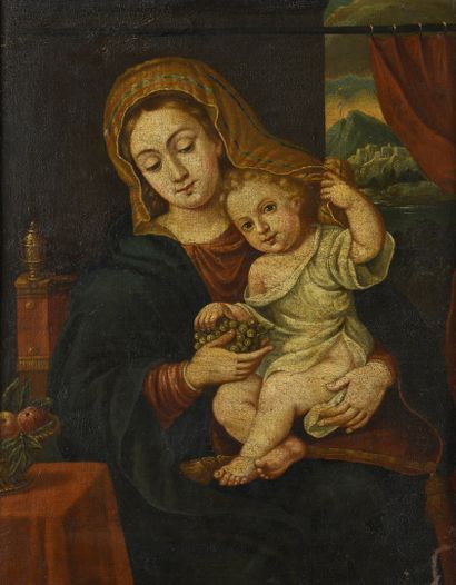 null MIGNARD Pierre (D'après)

1612 - 1695



La Vierge à l'enfant dit aussi La Vierge...